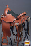 Western Horse Saddle American Leather Treeless Trail Pleasure Hilason