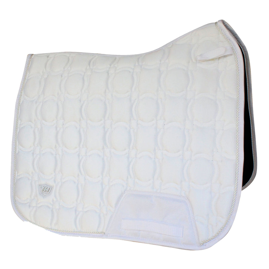 Woof Wear Vision Dressage Horse Saddle Pad White - Uhorse