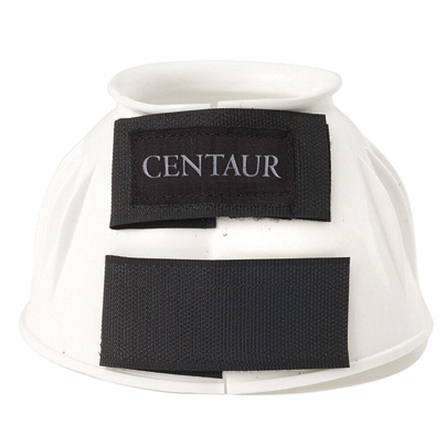 White nylon bell boot with black straps - Uhorse