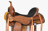 Hilason 10 In Western Kids MIniature Pony Saddle Leather Trail Tack Set