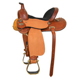 Comfytack Western Kids MIniature Pony Saddle Leather Trail Tack Set