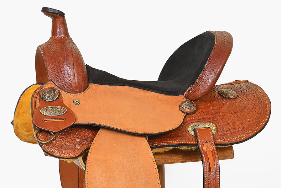 Comfytack Western Kids MIniature Pony Saddle Leather Trail Tack Set