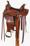 Hilason Western Kids MIniature Pony Saddle Leather Trail Tack Set