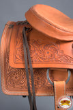 Western Horse Ranch Roping Saddle Trail American Leather Hilason