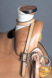 Western Horse Wade Saddle Leather Ranch Roping Tan