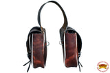 Horse Saddle Bag Western Heavyduty Leather Cowboy Trail Hilason