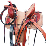 Western Horse Saddle Roping Trail Pleasure Child Youth American Leather Tack