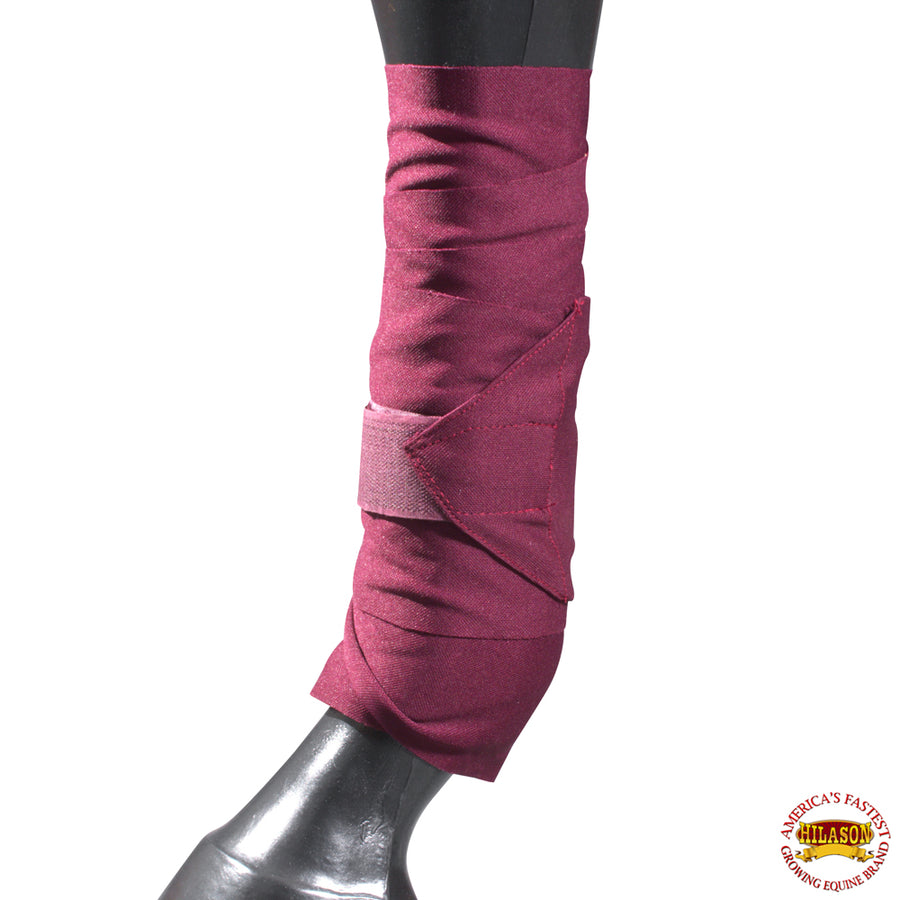 Hilason Horse Legs Standing Wraps Bandages Protection Set Of 4
