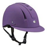 Small Medium IRH Equi Pro Sun Visor Horse Riding Helmet Matte Purple