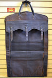 23“W x 20“H x 7“D KD Stephens Garment Bag  Leather Regular Size