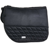 Horse English Saddle Pad Hilason Dressage Gel Base Anti Slip Black