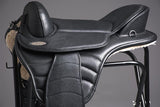 Horse English Treeless Saddle Hilason Endurance Trail Pleasure Leather