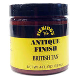 Fiebing'S Antique Finish British Tan 4 Ounce