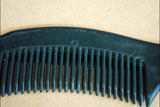 Hunter Green Hilason Horse Tack Easy Grip Grooming Plastic Mane And Tail Comb 8