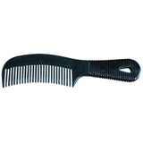 Hunter Green Hilason Horse Tack Easy Grip Grooming Plastic Mane And Tail Comb 8