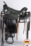 Western Horse Saddle American Leather Treeless Trail Pleasure Hilason