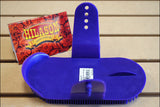 Purple Hilason Horse Grooming Large Plastic Curry Comb With Handle