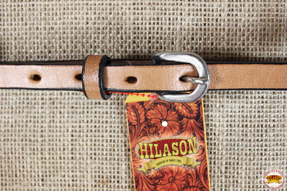 Hilason Throat Latch Replacement Strap Horse Headstall Harness Leather Tan