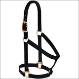 Black Weaver Western Tack Basic Horse Halter 1" Small Horse Weanling Draft