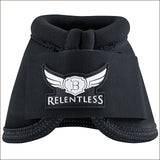 Cactus Ropes Relentless Strikeforce Nylon Horse Leg Bell Boots Black