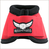 Cactus Ropes Relentless Strikeforce Nylon Horse Leg Bell Boots Red