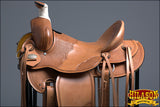 Western Horse Saddle American Leather Ranch Roping Cowboy Hilason