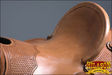 Western Horse Saddle American Leather Ranch Roping Cowboy Hilason