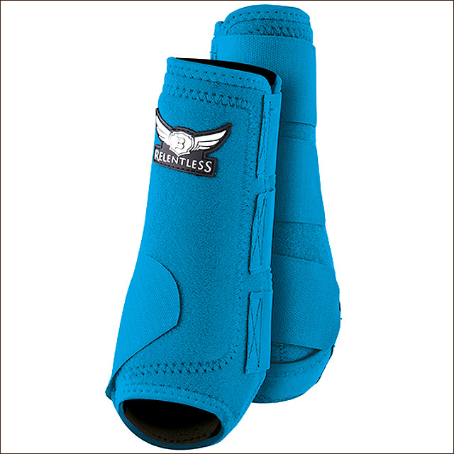 Turquoise Cactus Ropes Trevor Brazile Relentless Front Rear Sport Bell Boot 6 Pack Horse Leg Small Medium Large
