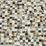 Home Decor Cowhiide Hair On Leather Patchwork Area Rugs Carpet Hilason