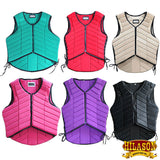 Equestrian Horse Riding Vest Safety Protective Hilason Adult Eventing