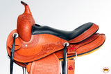 Western  American Leather Horse Saddle Gaited Trail Endurance Hilason