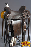 Western Horse Saddle American Leather Ranch Roping Cowboy Hilason