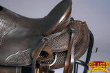 Western Horse Saddle American Leather Ranch Roping Cowboy Hilason