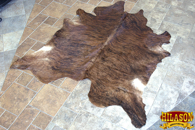 Hair On Leather Cowhide From Brazil Skin Rug Carpet Exotic Medium Hilason