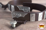 Hilason Western Tack Horse Riding Womens Spur Engraved Trim