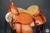 Western Horse Saddle American Leather Treeless Trail Pleasure Hilason