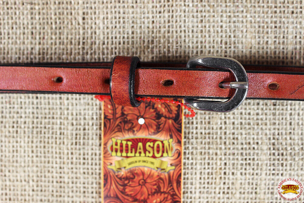 Hilason Throat Latch Replacement Strap Horse Headstall Harness Leather Mahogany